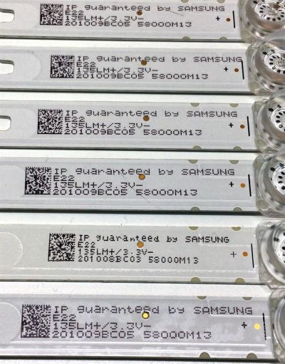 KIT DE LEDS PARA TV WESTINGHOUSE (10 PIEZAS) / NUMERO DE PARTE LED58D06A-ZC29AG-07E / 30358006005E / E331251 / 201009BC05 / 201008BC03 / 58000M13 / PANEL CC580PV7D / MODELO WR58UX4019 / RTRU5827-UC - Imagen 3