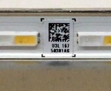 LED PARA TV SAMSUNG (1 PIEZA) / NUMERO DE PARTE BN96-50381A / LM41-00855A / BN61-15482A / L1_Q7060T_D3_DUM_S38(1)_R1.3_TC9_100_LM41-00855A / NU7100F/NU7000F/N5500F / PANEL CY-RT043HGAV2H / MODELO QN43Q60 / QN43Q60TAFXZA AB01 / ((MEDIDAS 94CM x 12CM)) - Imagen 3