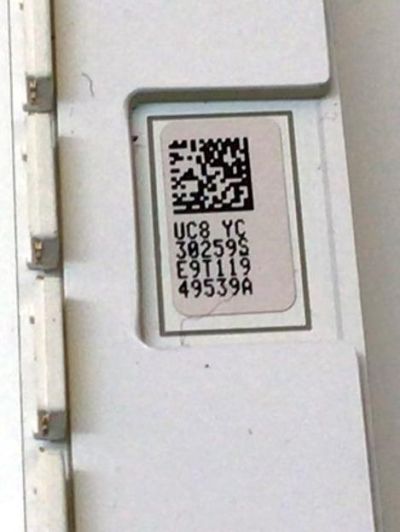 LED PARA MONITOR CURVO / NUMERO DE PARTE 49539A / BN96-49539A / LM41-00415A / S_CH71_27_SFL70_72_REV1.0_161201_LM41-00415A / E473485 / Q317A-05 / PANEL CY-PR270DGHV1H / MODELO LC27RG50 / LC27RG50FQNXZA CA03 - Imagen 2