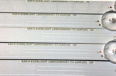 KIT DE LED'S PARA TV INSIGNIA (5 PIEZAS) / NUMERO DE PARTE LBM550M0901-TV-2 / LBM550M0901-TV-2(HF)(0) / 210BZ09D0B33LBM0AE / 21143 / PANEL TPT550WR-QUBF70.K REV:SDWP2K / MODELO NS-55F301NA22 - Imagen 3