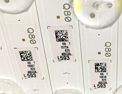 KIT DE LED'S PARA TV SAMSUNG (48 PIEZAS) / NUMERO DE PARTE BN96-49572A / V9Q8-820SM0-R0 / 49572A / PANEL CY-TR082FLLVH4 / MODELOS QN82Q80 / QN82Q80RAFXZA / QN82Q80RAFXZA FA01 - Imagen 2