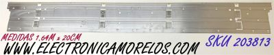 LED PARA TV SAMSUNG QLED / NUMERO DE PARTE STC750A72 / BN96-50386A / BN61-16849X / Q60/70T_STC750A72_70202IN1_BLUE_42LED_REV1.0_191107_BN96-50386A / PANEL CY-RT075HGHV2H / MODELOS QN75LS03 / QN75Q6 / QN75Q6D / QN75Q7 / HG75TS03 / ((MEDIDAS 1.64M x 20CM))