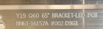 LED PARA TV SAMSUNG QLED / NUMERO DE PARTE 50385A / V0T6-650SM0-R0 / BN96-50385A / BN61-16157A / PANEL CY-RT065FGLV2H / MODELOS QN65Q7D / QN65Q7DTAFXZA FF02 / QN65LS03 / QN65LS03TAFXZA AA01 / ((MEDIDAS 1.42M x 15CM)) - Imagen 4