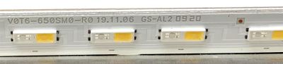LED PARA TV SAMSUNG QLED (1 PIEZA) / NUMERO DE PARTE V0T6-650SM0-R0 / BN96-50385A / BN61-15486A / PANEL CY-RT065HGAV4H / MODELOS QN65Q60 / QN65Q6D / QN65Q60TAFXZA AD02 / QN65Q6DTAFXZA CB01 / ((MEDIDAS 1.42M X 12CM)) - Imagen 4