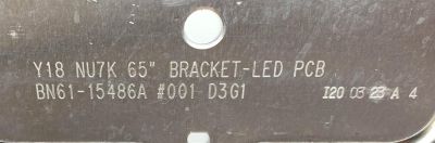 LED PARA TV SAMSUNG (1 PIEZA) / NUMERO DE PARTE STC650AJ0 / BN96-50385A / BN61-15486A / BN61-15486B / Q60/70T_STC650AJ0_7020_2IN1_BLUE_62LED_REV1.0 / PANEL'S CY-RT065HGHV2H / CY-RT065FGLV2H / MODELOS QN65Q6D / QN65Q60 / QN65Q70 / ((MEDIDAS 1.42M x 12CM)) - Imagen 3