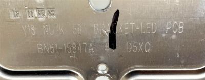 LED PARA TV SAMSUNG / NUMERO DE PARTE BN96-46866A / BN61-15847A / JL.E580M2330-408BS-R7P-M-HF / 46866A / PANEL CY-NN058HGPV1H / MODELO UN58RU7100 / UN58RU7100FXZA / ((MEDIDAS 1.27M x 12CM)) - Imagen 5