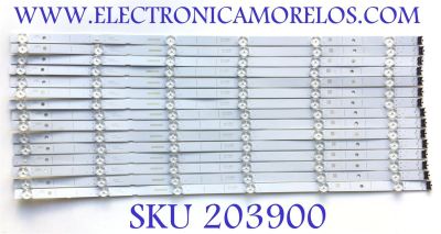 KIT DE LEDS PARA TV SONY ( 15 PZ) ((KIT INCOMPLETO, ORIGINALMENTE CONSTA DE 16PZ) ) / NUMERO DE PARTE 1-007-328-21 / 20LS65 / 2242 / VC1013CF / L105601 / MODELO XBR-65X900H / XBR65X900H