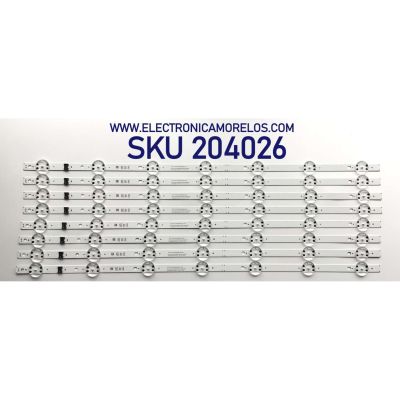 KIT DE LED'S PARA TV LG ((8 PIEZAS)) / NUMERO DE PARTE EAV65035601 / SSC_Y21_SLIM_TRIDENT_60UP80_SHARP_6_S / SSC_Y21_SLIM_TRIDENT_60UP80_SHARP_6_REV00_200915 / PANEL NC600TQG-VSKH1 / NC600TQG-VSLH3 / JE601R3HD27 / 60UP8000PUR / 60UP8000PSB