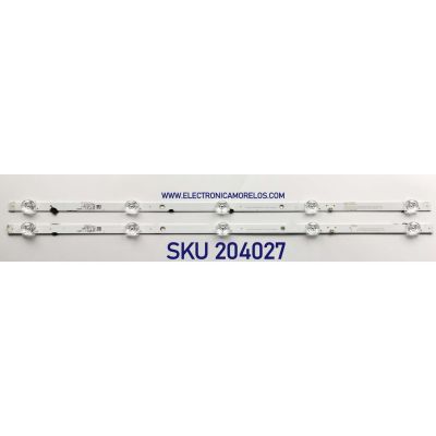 KIT DE LEDS PARA TV HISENSE (2 PZ) / NUMERO DE PARTE CRH-BX32C130300502036REV1.1 / JBD315V1H-LB71A-2-5+2020030601+SVH320F29 / 200810X / 22311300 / PANEL JHD315V1H72-TXL1/S0/GM/ROH / MODELO 32H4030F1