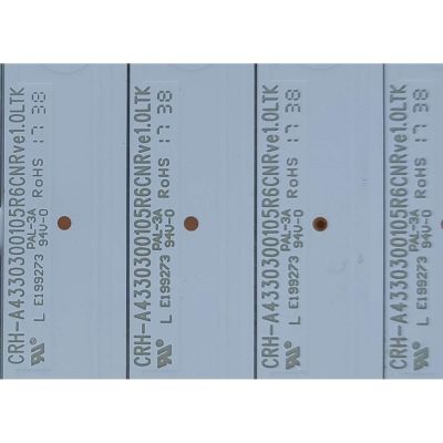 KIT DE LEDS PARA TV LG (8 PZ) / NUMERO DE PARTE CRH-A4330300105R6CNRVE1.0LTK / CRH-A4330300104L6CNRVE1.0 LTK / 7710-643000-R100 / 7710-643000-L100 / KE46M2JJ44 / PANEL RLD430WY (LD0-304) / LC430DGJ(SK)(A4) / MODELO 43UJ6200-UA.CUSYLH - Imagen 2