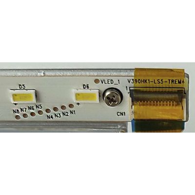 LED PARA TV SHARP / NUMERO DE PARTE VLED_1 V390HK1-LS5-TREM4 / 4A-D074762 / M1120925 / PANEL V500HJ1-LE1 REV.C3 / MODELO LC-39LE440U - Imagen 2