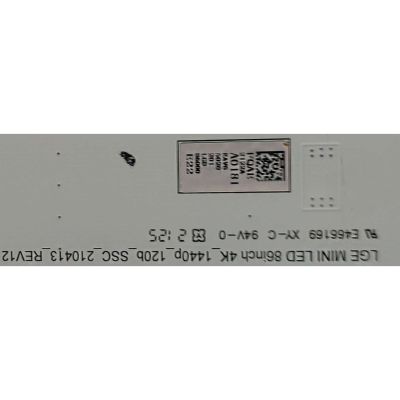 KIT DE LEDS PARA TV LG (12 PZ) / NUMERO DE PARTE EAV65020201 / LGE MINI LED 86INCH 4K_1440P_120B_SSC_210413_REV12 / 86000 / PANEL NC860MQD-AAKH1 / MODELO 86QNED90UPA.AUSYLJR - Imagen 2