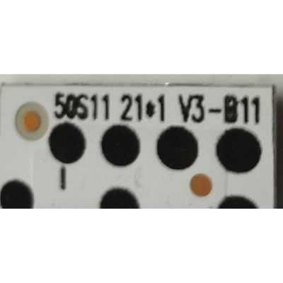 LED PARA TV TCL ORIGINAL 1 PIEZA / NUMERO DE PARTE 50S11 21*1 V3 / 50S11-21*1 V3-B11 / LS7B09U3C / B0101-000384 / B0101-000786 / B0101-000507 / B0101-000491 / PANEL LVU500NDEL / DISPLAY V500DJ7-QE1 REV.D5 / MODELOS 50S45 / 50S451 / 50S453 / 50S455 - Imagen 2