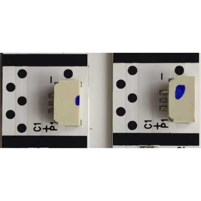 KIT DE LEDS PARA TV TCL ORIGINAL 2 PIEZAS / NUMERO DE PARTE 65S11 18*2 V0 / 65S1118X2 / 65S1118*2 V0-B02 / B0101-000623 / LS2C10V2C / 220820 / PANEL LVU650NDEL CS9W49 V1 / ST6451D06-3 VER.2.1 / MODELOS 65S455 / 65S453 / 65S41 / 65S41R / 65S451 - Imagen 2