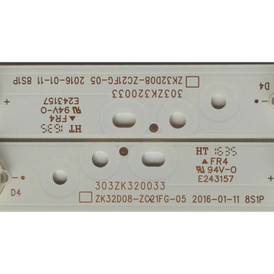 KIT DE LEDS PARA TV COBIA / NUMERO DE PARTE 303ZK320033 / ZK32D08-ZC21FG-05 / 2010021070-1 / 160907B13 / 8149010732011 / ZK320M06 / PANEL CN32CN82 / HV320WHB-N81 / MODELO C32LED1301 - Imagen 4