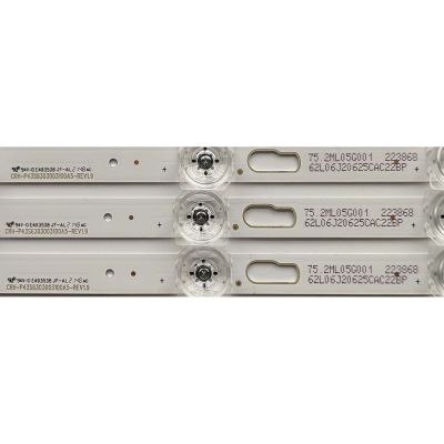 KIT DE LED'S PARA TV SAMSUNG (3 PIEZAS) / NUMERO DE PARTE CRH-P43S6303003100A5-REV1.9 / 73143X / E479275 / PANEL CY-BT043HGAR1V / CY-BA043HGHR4V / DISPLAY ST4251D01-B VER.2.1 / MODELOS UN43TU7000 / UN43TU7000B / UN43TU700D / MAS MODELOS EN DESCRIPCIÓN - Imagen 2