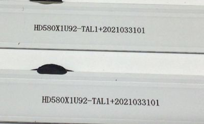 KIT DE LED'S PARA TV HISENSE (3 PIEZAS) / NUMERO DE PARTE HD580X1U92 / JL.D580E1330-003AS-M_V01 / HD580X1U92-TAL1+2021033101 / 0539 083562 / 1263659 / PANEL HD580X1U92-TAL1 / DISPLAY CC580PV5D / MODELO 58R6E3 - Imagen 3