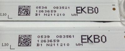 KIT DE LED'S PARA TV HISENSE (3 PIEZAS) / NUMERO DE PARTE HD580X1U92 / JL.D580E1330-003AS-M_V01 / HD580X1U92-TAL1+2021033101 / 0539 083562 / 1263659 / PANEL HD580X1U92-TAL1 / DISPLAY CC580PV5D / MODELO 58R6E3 - Imagen 4
