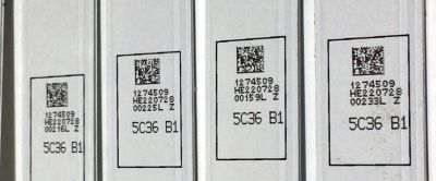 KIT DE LED'S PARA TV HISENSE ((INCOMPLETO SOLO 15 PIEZAS)) / NUMERO DE PARTE LB8500L / LB8500L V0 / HD850Y3U51-L1+2022011201 / PANEL HD850Y3U51-L1M1 / MODELOS 85A6H / 85A7H - Imagen 3