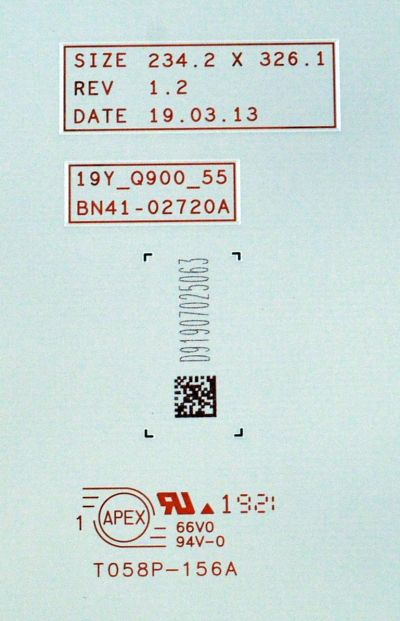 KIT DE LEDS ORIGINAL PARA TV SAMSUNG 10 PIEZAS / NUMERO DE PARTE BN97-16225A / BN41-02720A / K058P-156A / 19Y_Q900_55 / PANEL CY-RT055JLLV1H / MODELO QN55Q900RBF / QN55Q900RBF FB01 / QN55Q900RBF FC04 - Imagen 3