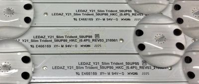 KIT DE LED'S PARA TV LG (6 PIEZAS) / NUMERO DE PARTE EAV65044201 / LEDAZ_Y21_SLIM TRIDENT_50UP80_HKC_(0.4PI)_REV03_210901 / Y21_SLIM TRIDENT_50UP80\NANO75_REV04_220914_0.4PI SILK / PANEL NC500TQG / DISPLAY V500DJ7-QE1 / MODELOS 50UQ8000AUB / 50UQ7070ZUE - Imagen 4