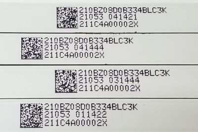 KIT DE LED'S PARA TV INSIGNIA ((4 PIEZAS)) / NUMERO DE PARTE LB500Z / CEJJ-LB500Z-8S1P-M3030-AH / 210BZ08D0B334BLC3K / SW-LE486558 / 211C4A00002X / PANEL TPT500B5 / MODELO NS-50DF710NA21 - Imagen 3