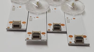 KIT DE LED'S PARA TV INSIGNIA ((4 PIEZAS)) / NUMERO DE PARTE LB500Z / CEJJ-LB500Z-8S1P-M3030-AH / 210BZ08D0B334BLC3K / SW-LE486558 / 211C4A00002X / PANEL TPT500B5 / MODELO NS-50DF710NA21 - Imagen 4