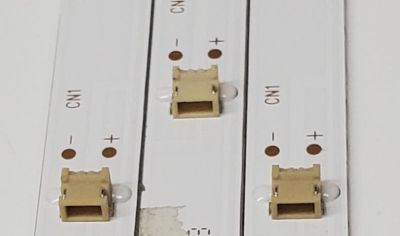 KIT DE LED'S PARA TV SEIKI ((3 PIEZAS)) / NUMERO DE PARTE ZN-385K07C-3 / C15000D3G1905117HPB66H / 58239008 / ZN-385K07C-3 90522 V2.1-0H / PANEL LC390TA1A / MODELOS SC-39HS950N / TE4019BP - Imagen 4