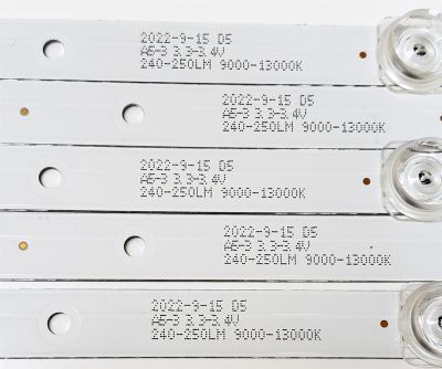 KIT DE LED'S PARA TV TD SYSTEMS ((5 PIEZAS)) / NUMERO DE PARTE 1.3.10700000227 / MSG-T550-V6-3030-19004-2-09 / 240-250LM / 9000-13000K / MODELO K55DLG12US - Imagen 4