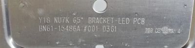 LED PARA TV SAMSUNG QLED ((1 PIEZA)) / NUMERO DE PARTE BN96-50385A / BN61-15486A / LM41-00859A / L1_Q7060T_F5_DUM_S62(1)_R1.3_TC9_100_LM41-00859A / Y18 NU7K 65'' / PANEL CY-RT065HGAV4H / MODELO QN65Q6D / QN65Q6DTAFXZA AD02 / ((MEDIDAS 1.43M x 12CM)) - Imagen 5