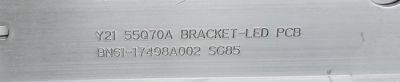 LED PARA TV SAMSUNG ((1 PIEZA)) / NUMERO DE PARTE BN96-52584A / LM41-01050B / L1_Q60A / E5_DFM / S66(1)_R1.2 / V1B_100 / BN61-17498A / MODELOS QN55Q6DAAFXZA AA01 / QN55Q60AAFXZA FI13 / QN55Q60AAFXZA XQ11 / QN55LS03BAFXZA CA09 / ((MEDIDAS 1.43M x 12CM)) - Imagen 4