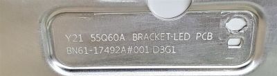 LED PARA TV SAMSUNG ((1 PIEZA)) / NUMERO DE PARTE STC550F96 / BN96-52595A / BN61-17492A / AU8K/9K_STC550F96_7020_2IN1_48LEDs_REV1.0_201020 BN96-52595A C / Y21 55Q60A / PANEL CY-SA055HGHV1H / MODELOS UN55AU8 / UE55AU8 / UA55AU8 / (( MEDIDAS 1.21M x 15CM)) - Imagen 5
