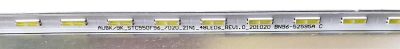 LED PARA TV SAMSUNG ((1 PIEZA)) / NUMERO DE PARTE STC550F96 / BN96-52595A / BN61-17492A / AU8K/9K_STC550F96_7020_2IN1_48LEDs_REV1.0_201020 BN96-52595A C / Y21 55Q60A / PANEL CY-SA055HGHV1H / MODELOS UN55AU8 / UE55AU8 / UA55AU8 / (( MEDIDAS 1.21M x 15CM)) - Imagen 4