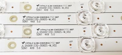 KIT DE LED'S PARA TV SANSUI ((4 PIEZAS)) / NUMERO DE PARTE JL.D5009133-006DS-M_V02 / 30805JF050N10Z02 / 190LM E4 3.0-3.2V / PANEL CX500DLEDM / DISPLAY CV500U2-T01 / MODELO SMX50T1UN - Imagen 2