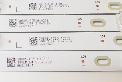 KIT DE LED'S PARA TV SANSUI ((4 PIEZAS)) / NUMERO DE PARTE JL.D5009133-006DS-M_V02 / 30805JF050N10Z02 / 190LM E4 3.0-3.2V / PANEL CX500DLEDM / DISPLAY CV500U2-T01 / MODELO SMX50T1UN - Imagen 3