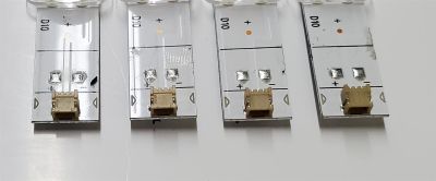 KIT DE LED'S PARA TV HISENSE QLED ((4 PIEZAS)) / NUMERO DE PARTE 1307181 / LB500A6. V0 / LB500A6 / HD500Y1U91-T0LG-2022110701 / E469119 / 8642A / PANEL HD500Y1U91-T0L2 / MODELOS 50R6G / 50A7K - Imagen 3