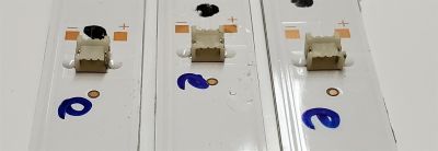 KIT DE LED'S PARA TV COBIA ((3 PIEZAS)) / NUMERO DE PARTE 6501L714000020 / 12-385C3X6-714X14-170724 / 8149010039007 / 23013901800020 / YF-J02N00F3HHGD-0001 / PANEL CN385CN0520 / MODELO CLEDTV3917SM - Imagen 2