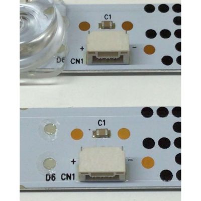 KIT DE LED'S PARA TV TCL (2 PIEZA) / NUMERO DE PARTE 4C-LB5013-YH / 50F8 2X13 0803 / JMY-L1 / 210810 / 4C-LB5013-YH01J / MODELOS 50S435 / 50S431 / 50S434 - Imagen 3