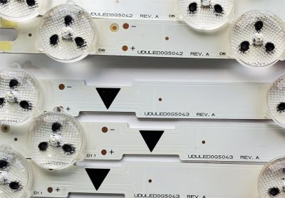 KIT DE LED'S PARA TV PHILIPS ((6 PIEZAS)) / NUMERO DE PARTE UDULED0GS042 / UDULED0GS043 / LG INNOTEK 40INCH DOPPLER A TYPE REV0.0 / 40INCH DOPPLER B TYPE REV0.0 / 40W11S1P / PANEL U4A20XH / DISPLAY V400HJ6-PE1 REV.C1 / MODELOS 40PFL4609/F8 / 40MV324X/F7 - Imagen 2