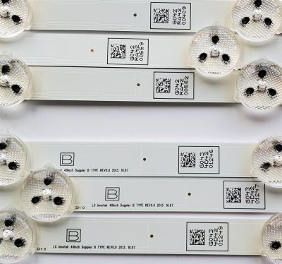 KIT DE LED'S PARA TV PHILIPS ((6 PIEZAS)) / NUMERO DE PARTE UDULED0GS042 / UDULED0GS043 / LG INNOTEK 40INCH DOPPLER A TYPE REV0.0 / 40INCH DOPPLER B TYPE REV0.0 / 40W11S1P / PANEL U4A20XH / DISPLAY V400HJ6-PE1 REV.C1 / MODELOS 40PFL4609/F8 / 40MV324X/F7 - Imagen 3