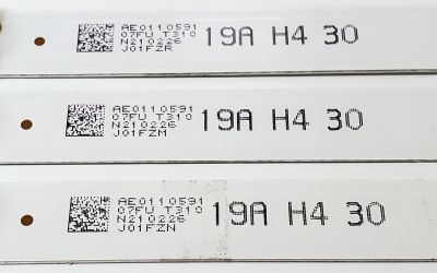 KIT DE LED'S PARA TV WINIA ((3 PIEZAS)) / NUMERO DE PARTE JL.D43081330-031FS-M_V01 / D43N218 / E78030 / AE0110591 / PANEL LC430EQY (SN)(A2) / DISPLAY HV430QUB-N1D / MODELO U43B9000QN - Imagen 3