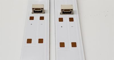 KIT DE LEDS ORIGINAL PARA TV HKPRO 2 PIEZAS / NUMERO DE PARTE TCL40D08-ZC62AG-08D / 303TC400038D / 4C-LB400T-ZC2C / TC400M05 / PANEL LVF400CMDX / DISPLAY V400HJ9-PE1 REV.C4 / MODELOS HKP40SM11 / ATV-40HDR - Imagen 2