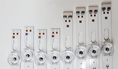 KIT DE LEDS PARA TV SAMSUNG ORIGINAL 8 PIEZAS / NUMERO DE PARTE BN96-50458A / BN96-50459A / E8_CFM_R5(1) / E8_CFM_R6(1) / E8_CFM_L6(1) / R1.0_TBQ-100_7PI / LM41-00891A / LM41-00892A /  MODELOS UN58TU / GU58AU / UA58 / UE58 / MAS MODELOS EN DESCRIPCIÓN - Imagen 3