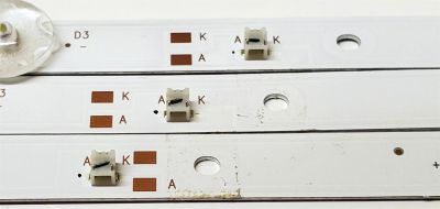 KIT DE LED'S PARA TV SANSUI ((3 PIEZAS)) / NUMERO DE PARTE CX39D08-ZC62AG-02 / 303CX390042 / 2010091025 / CX400M15 / 210517BC08 / 308054001ZC00001 / PANEL CX400DLEDM / DISPLAY V400HJ6-PE1 / MODELO S40P28FN - Imagen 4