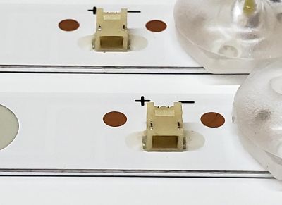 KIT DE LED'S PARA TV HAIER ((2 PIEZAS)) / NUMERO DE PARTE SJ.CX.D3200601-3030HS-M / 1.14.MD320102 / 171031 / E331251 / 180713D4-0438-CX320S38-14622-HL1023 / 180713D4-0436-CX320S38-14622-HL1023 / MODELO H32D7000 - Imagen 4