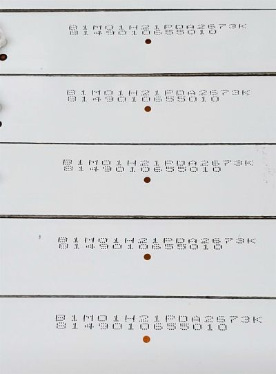 KIT DE LED'S PARA TV LENOVO ((12 PIEZAS)) / NUMERO DE PARTE CRH-K553535T120662H-REV1.1 / 8149010655010 / E355813 / 201876 / B1M01H21PDA2673K / CRH-K553535T120662H / MODELOS 55E6 / 55G5U / 55G5i / 55E6T - Imagen 3