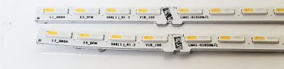 KIT DE LED'S  PARA TV SAMSUNG ((2 PIEZAS)) / NUMERO DE PARTE BN96-52584A / LM41-01050B / BN61-17492A / L1_Q60A E5_DFM S66(1)_R1.2 V1B_100 LM41-01050B/C / PANEL CY-SA043HGEY1V / DISPLAY HV430QUB-F1B / MODELOS QN55Q6D / QN55Q60 / QN55LS03 - Imagen 3