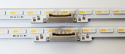 KIT DE LED'S  PARA TV SAMSUNG ((2 PIEZAS)) / NUMERO DE PARTE BN96-52584A / LM41-01050B / BN61-17492A / L1_Q60A E5_DFM S66(1)_R1.2 V1B_100 LM41-01050B/C / PANEL CY-SA043HGEY1V / DISPLAY HV430QUB-F1B / MODELOS QN55Q6D / QN55Q60 / QN55LS03 - Imagen 2