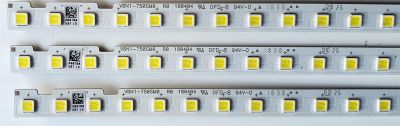 KIT DE LED'S PARA TV SAMSUNG ((3 PIEZAS)) / NUMERO DE PARTE BN96-46078A / V8N1-750SM0-R0 / 46078A / V8N1-750SM0 R0 / PANEL CY-NN075FGLV1H / CY-NN075HGEV1H / CY-NN075HGEV6H / MODELOS UN75NU / UE75NU / LH75Q / UA75NU / HG75 / MAS MODELOS EN DESCIPCIÓN - Imagen 2