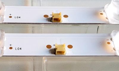 KIT DE LED'S ((NUEVOS)) PARA TV HISENSE ((2 PIEZAS)) / NUMERO DE PARTE JL.D425C1330-003AS / JL.D425C1330-003AS-M_V03 / 20200322 / 43X1-2*12-20200322 / 20200322 / PANEL JHD425X1F52-T0L1K1 / MODELO 43H4000GM - Imagen 3